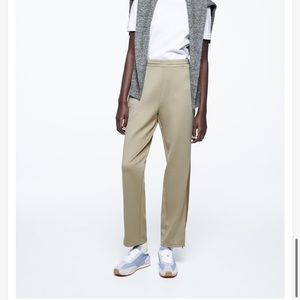 Zara woman’s side stripe retro pants joggers